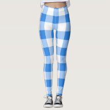 Blau und Weiß Gingham Prüfmuster