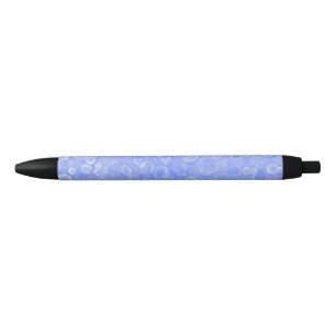 Blau und Weiß Kugelschreiber