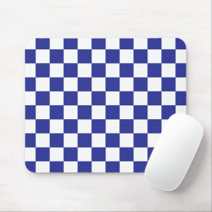 Blau und Weiß Mousepad