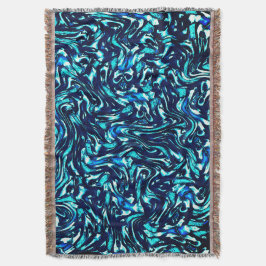 Blau- und Zykronenkurven Decke