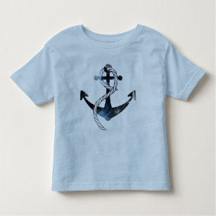 Blau versendet Anker Kleinkind T-shirt