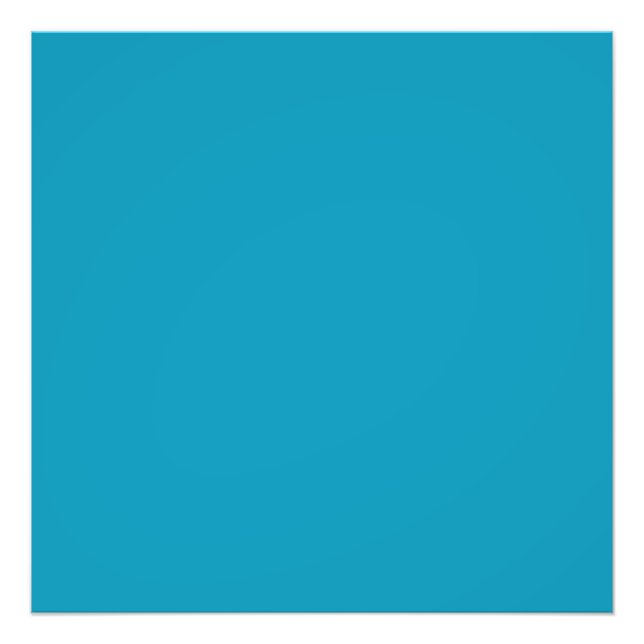 Blau (Vollfarbe) Fotodruck (Vorne)