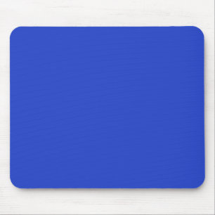 Blau (Vollfarbe) Mousepad