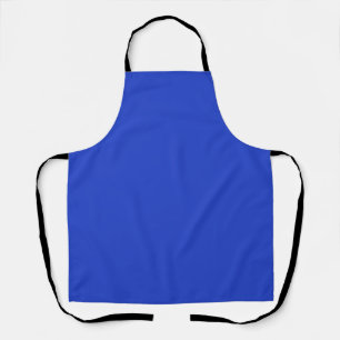 Blau (Vollfarbe) Schürze