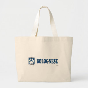 Blau von Bolognese Jumbo Stoffbeutel