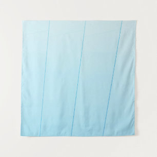 Blau Wandteppich