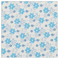 Blau-Weiß-Daisy-Blume Hübsch