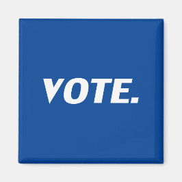 blau, weiß - magnet