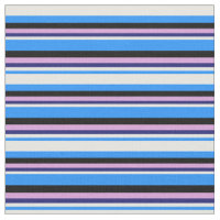 Blau, Weiß, Mitternachtsblau, Pflaume und Schwarz