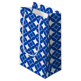 Blau-Weiß-Shippo-Muster Kleine Geschenktüte