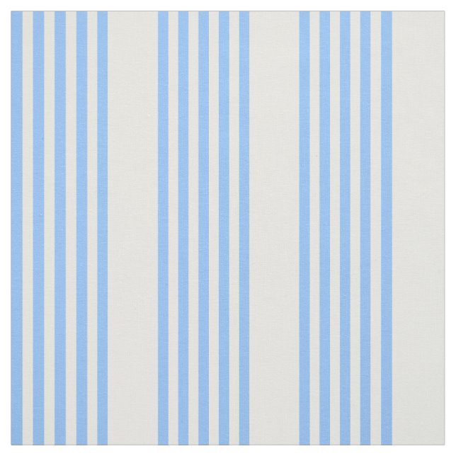 Blau-weiße Fünf-Streifen-Muster Stoff (Muster)