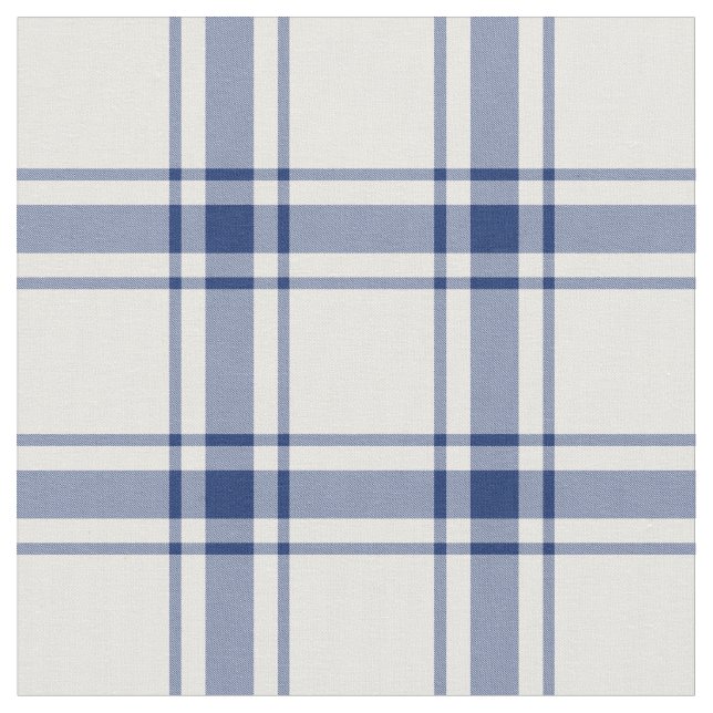 Blau-weißes nautisches Karo Stoff (Nahaufnahme)
