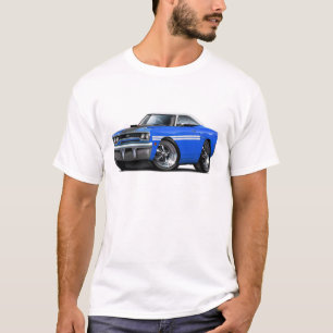 Blau-Weißes Spitzenauto 1970 Plymouths GTX T-Shirt