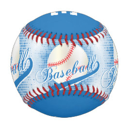 Blau | White Retro Baseball Sports