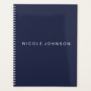 Blau/Wochen/Monatsplaner Planer