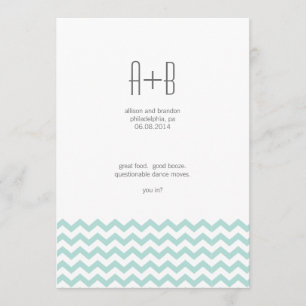 Blau Zickzack? Save The Date