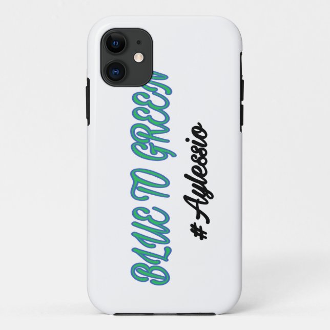 Blau, zum des Kastens zu grünen Case-Mate iPhone Hülle (Rückseite)