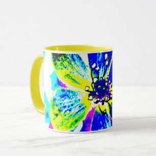 Blauanemon Tasse