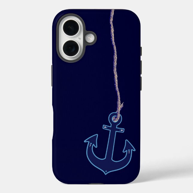 Blauanker Case-Mate iPhone Hülle (Rückseite)