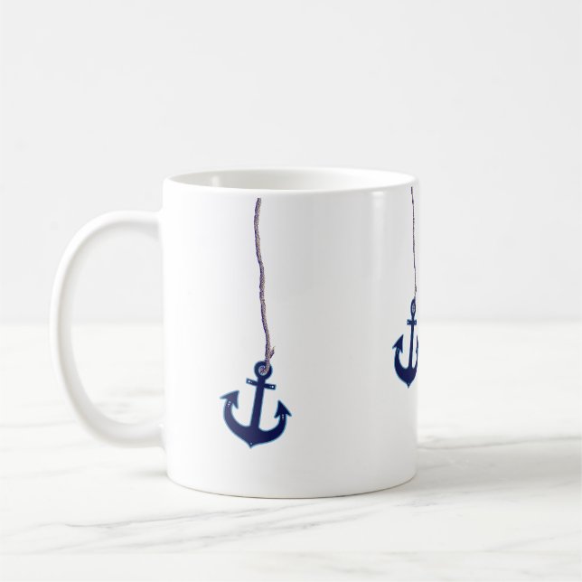 Blauanker Kaffeetasse (Links)