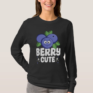 Blaubeer Frucht Beere Süß T-Shirt