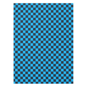 Blaubeer Karomuster Tischdecke