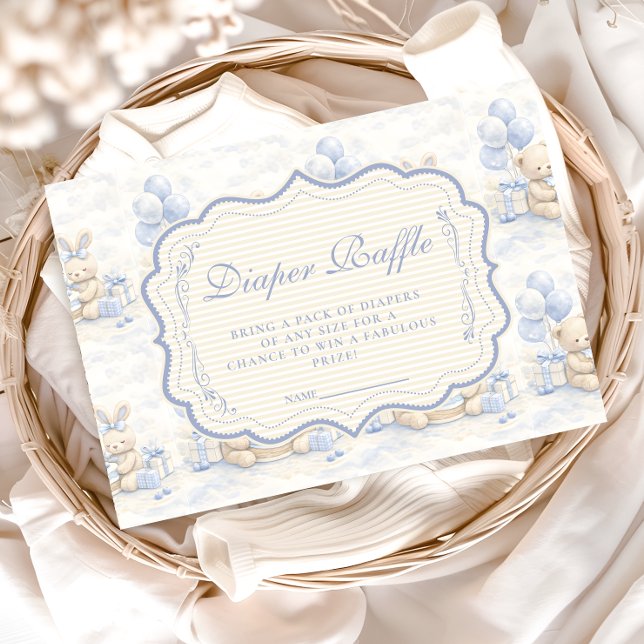 Blaubeer-Teddybär-Windel-Wettbewerb Begleitkarte (Von Creator hochgeladen)