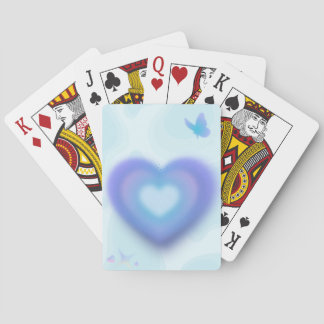 🩵 Blaubeer-Traum-Herz-Spielkarte 💙✨ Spielkarten