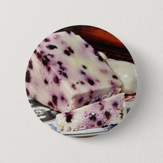 Blaubeer White Stilton Button (Vorderseite)