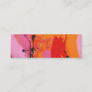 "Blaubeerbaum " Mini Visitenkarte