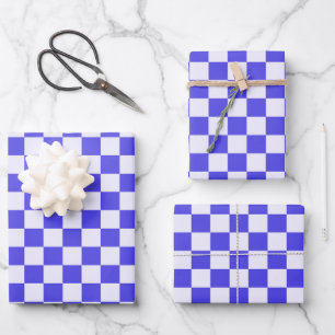 Blaubeercreme-Karu-Muster Geschenkpapier Set