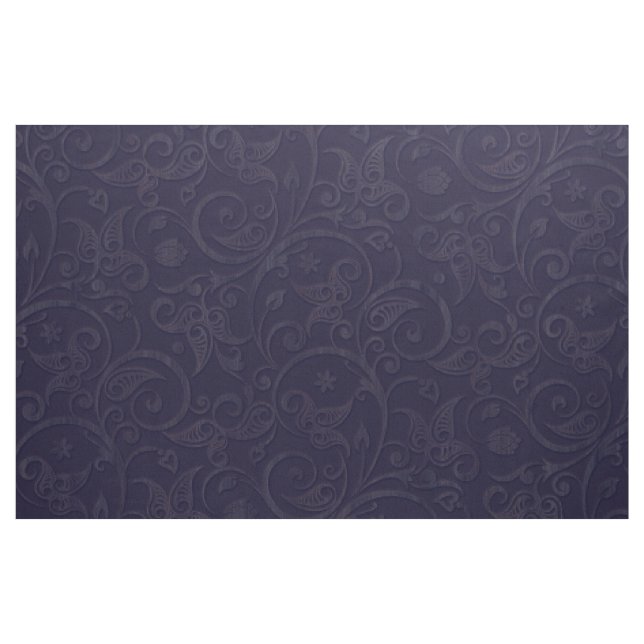 Blaubeerdamast-Art-Brokat Stoff (Fat Quarter (45,7 x 55,9 cm))
