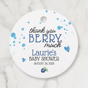 Blaubeere Berry Danke Berry Viel Geschenkanhänger