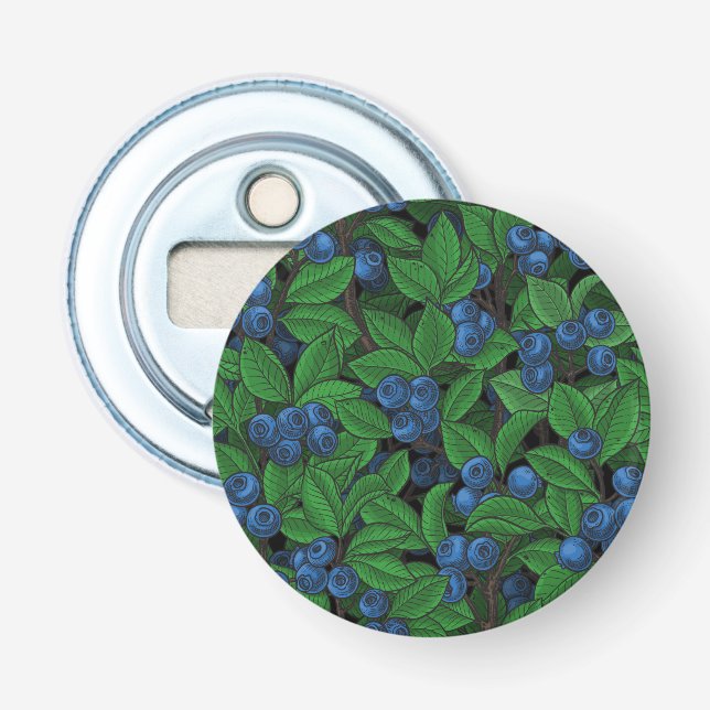 Blaubeere Flaschenöffner (Vorderseite)