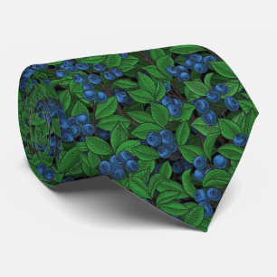 Blaubeere Krawatte