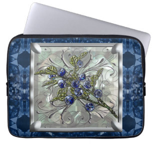 Blaubeere Laptopschutzhülle