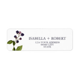 Blaubeere | Moderne botanische Hochzeit