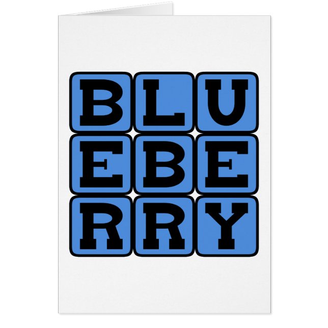 Blaubeere, Obst (Vorne)