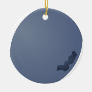 Blaubeere Sideway Keramikornament