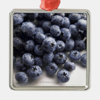 Blaubeeren 2 silbernes ornament