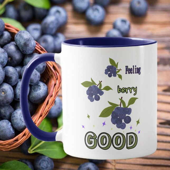 Blaubeeren-Brunches Tasse (Von Creator hochgeladen)