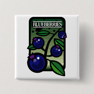 Blaubeeren Button