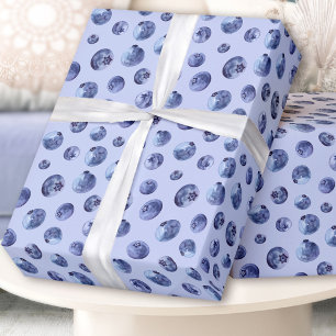 Blaubeeren-Faltpapier Geschenkpapier