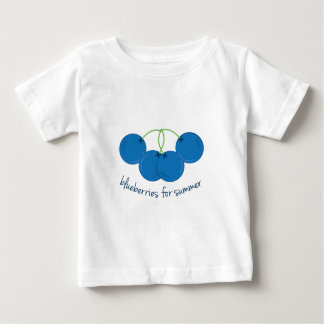 Blaubeeren für Sommer Baby T-shirt