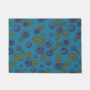 Blaubeeren Fußmatte