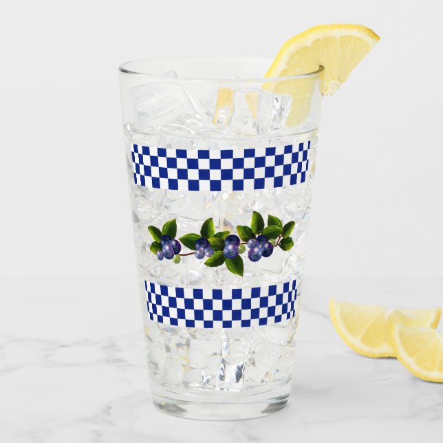 Blaubeeren Glas (Rückseite Ice)