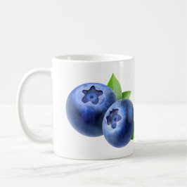 Blaubeeren Kaffeetasse
