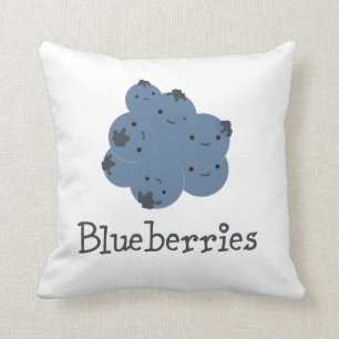 Blaubeeren Kissen