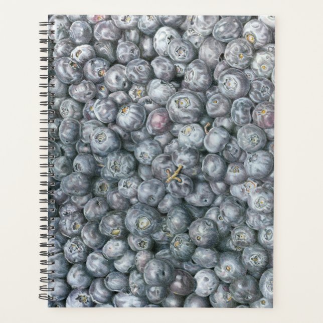 Blaubeeren Kunst Planer (Vorderseite)