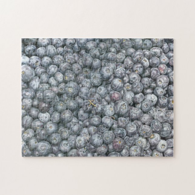 Blaubeeren Kunst Puzzle (Horizontal)